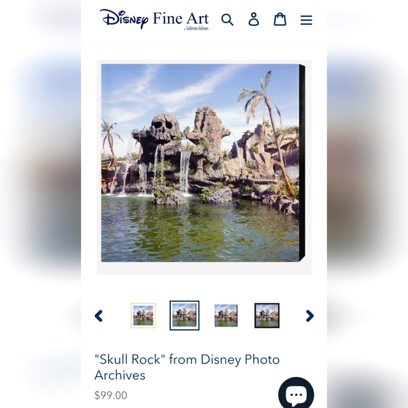 Disneyland Skull Rock from Disney Photo Archives canvas print Disney Fine Art - Picture 2 of 5